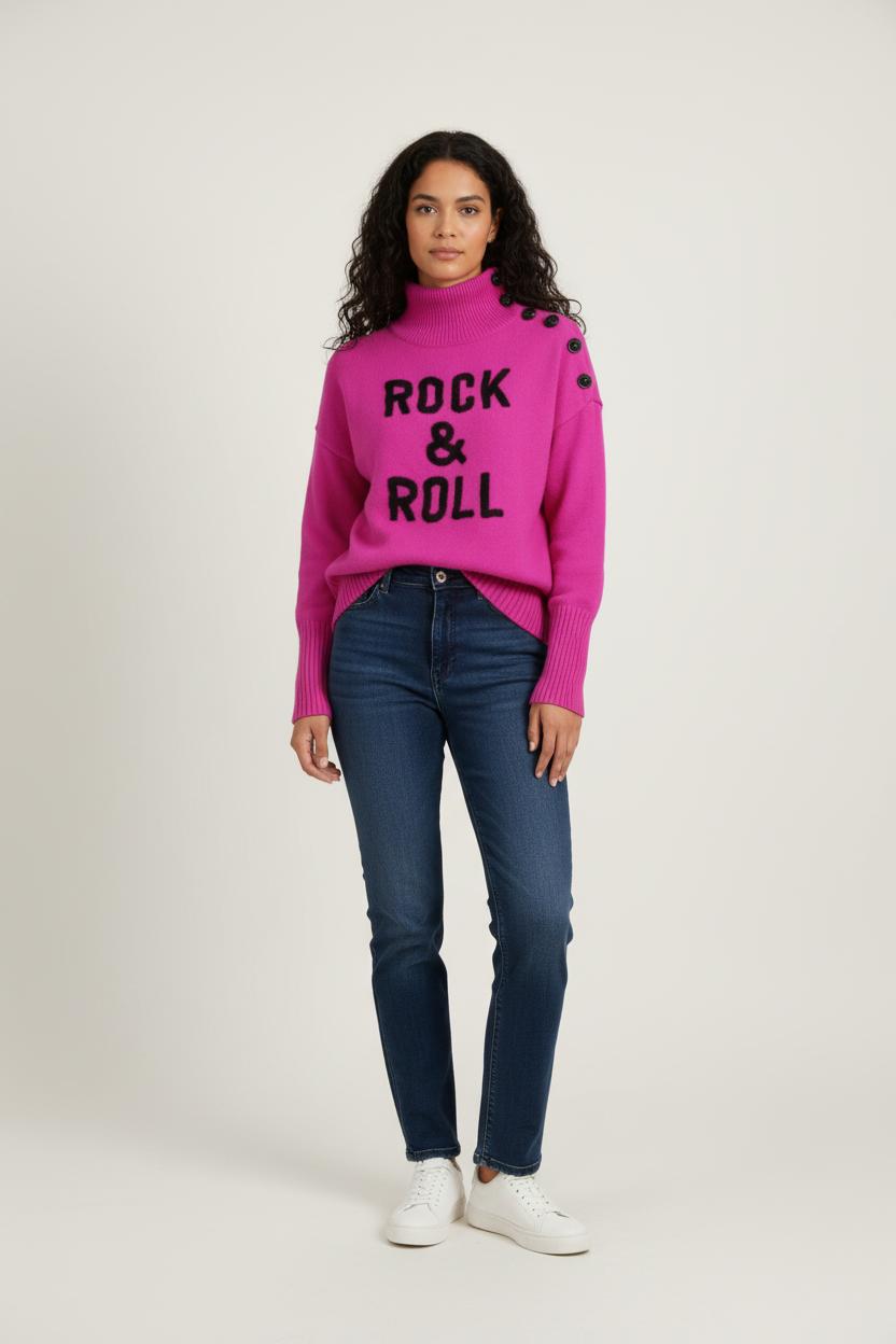 Pull Rose - Taille M/38 de la marque Zadig&Voltaire | PARAD71594 - Vendu par Paradigme - Image 1