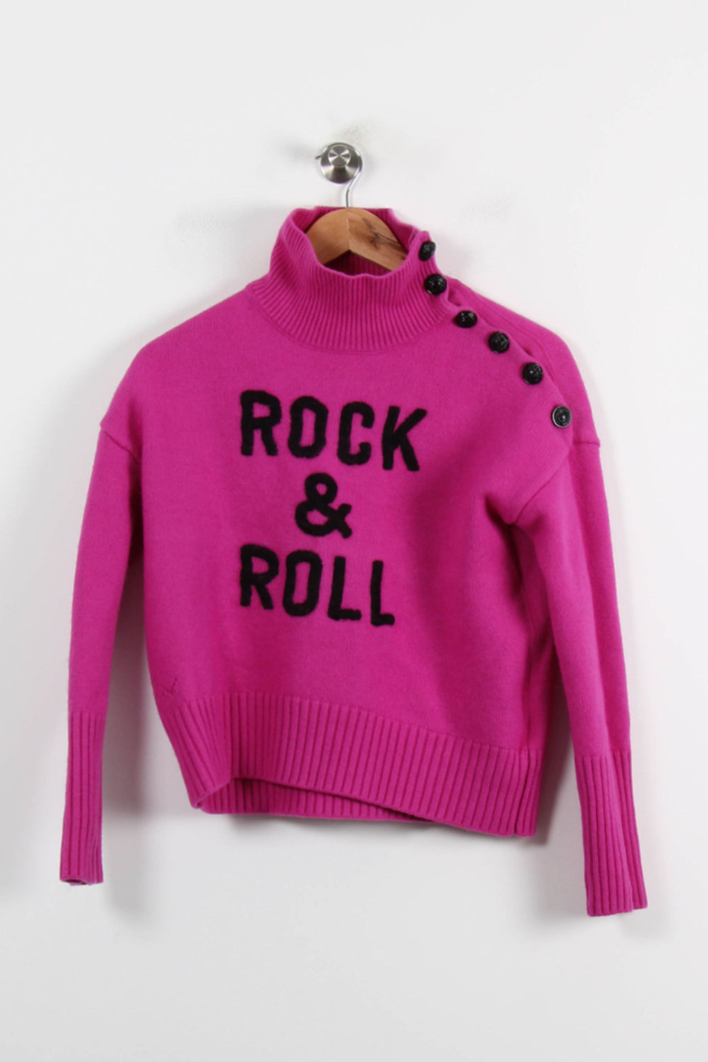 Pull Rose - Taille M/38 de la marque Zadig&Voltaire | PARAD71594 - Vendu par Paradigme - Image 2