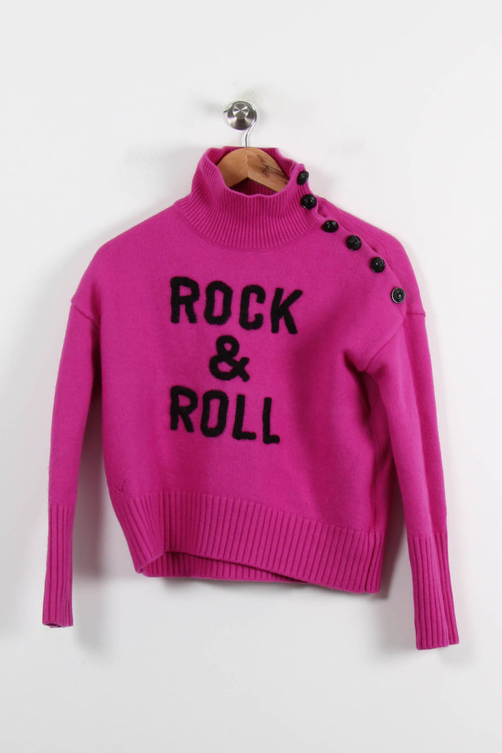 Pull Rose - Taille M/38 de la marque Zadig&Voltaire | PARAD71594 - Vendu par Paradigme - Image 2