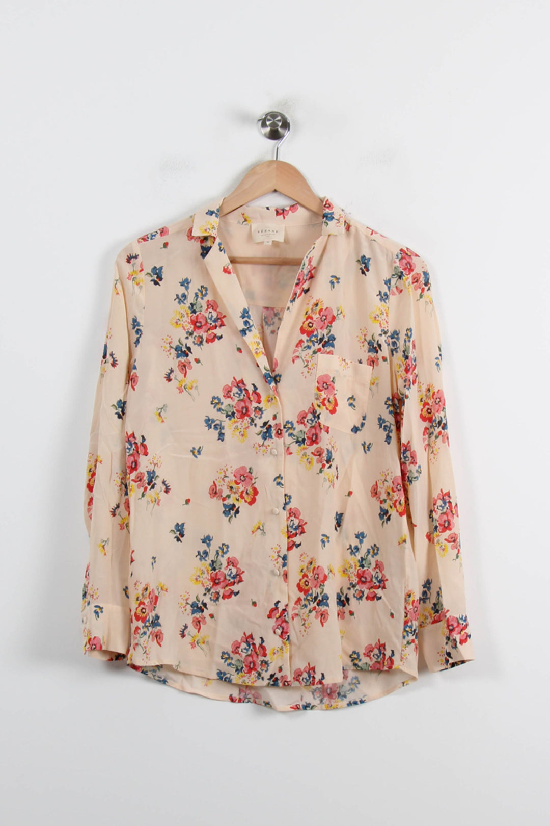 Chemise Fleurie Multicolore - Taille M/38 de la marque Sézane | PARAD71597 - Vendu par Paradigme - Image 2
