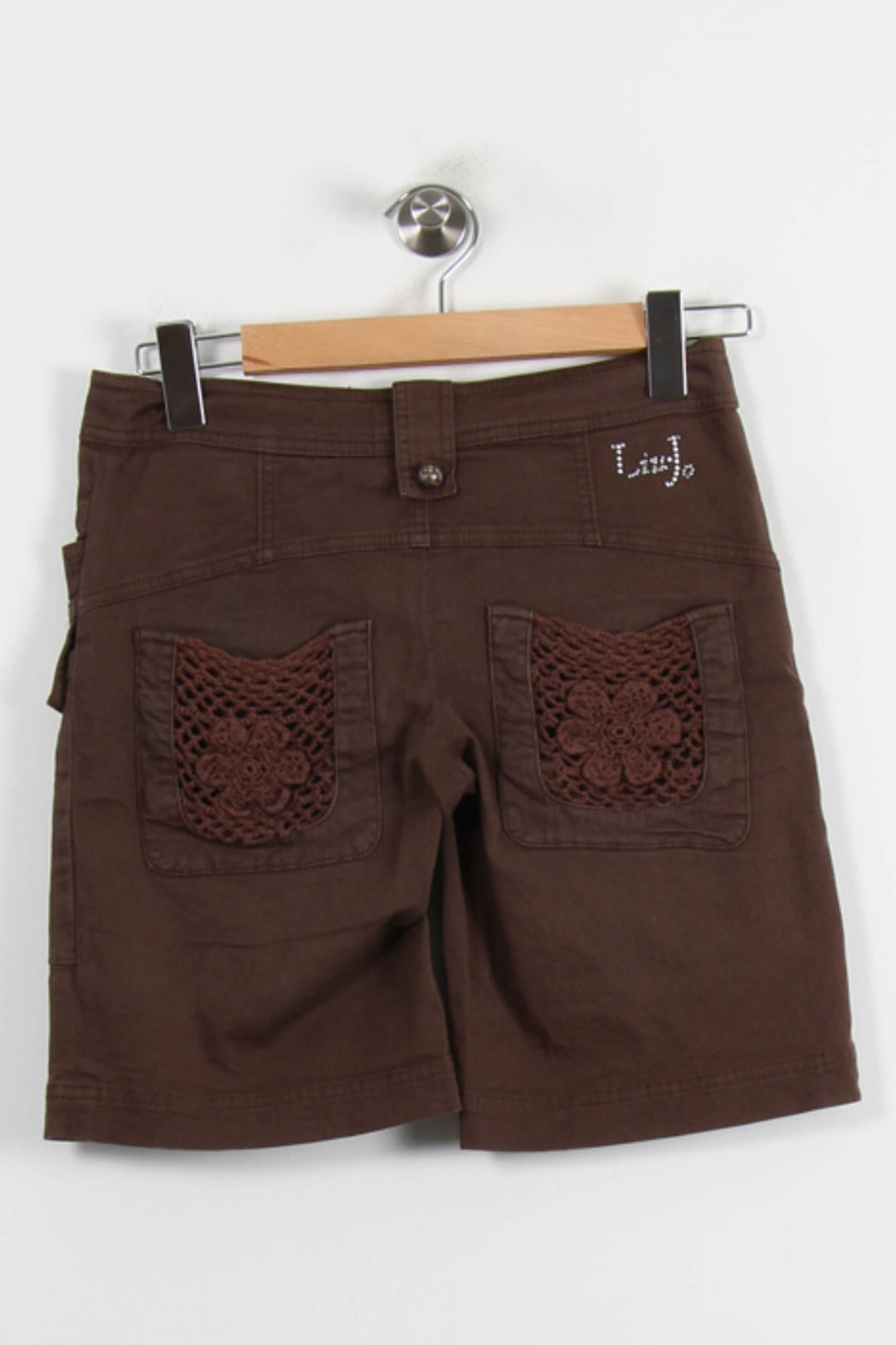 Short Cargo Marron - Taille S/36 de la marque Liu Jo | PARAD71606 - Vendu par Paradigme - Image 4