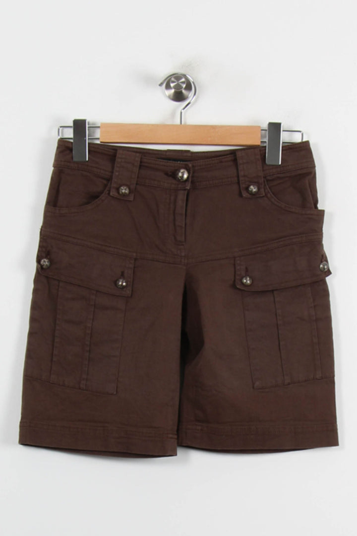 Short Cargo Marron - Taille S/36 de la marque Liu Jo | PARAD71606 - Vendu par Paradigme - Image 2