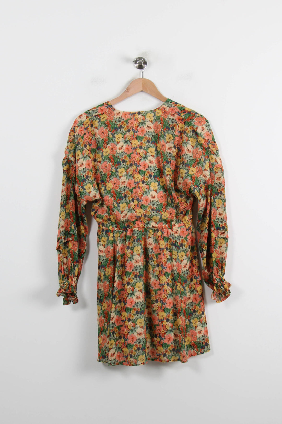 Robe Portefeuille Multicolore - Taille XS/34 de la marque Sézane | PARAD71611 - Vendu par Paradigme - Image 4