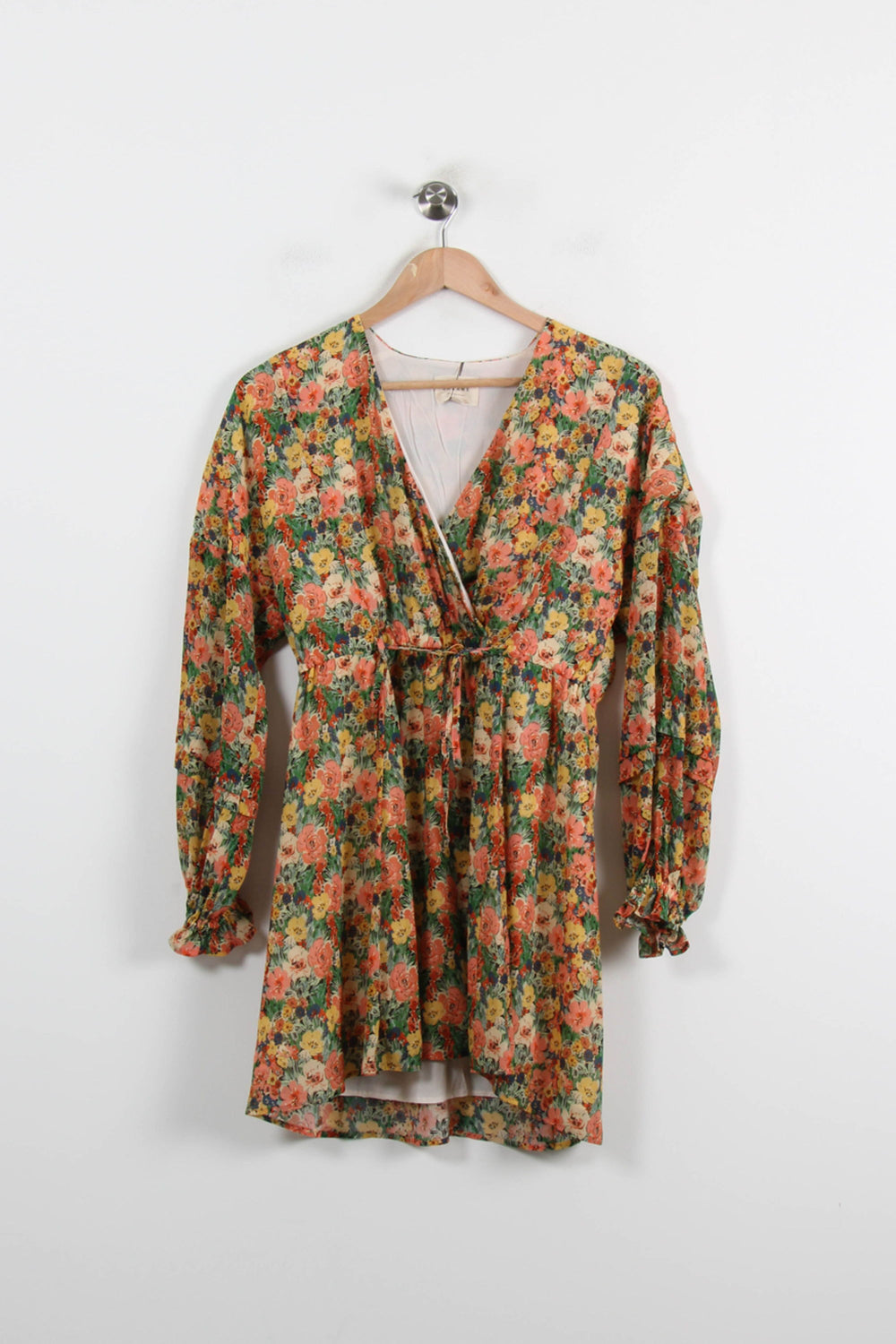 Robe Portefeuille Multicolore - Taille XS/34 de la marque Sézane | PARAD71611 - Vendu par Paradigme - Image 2