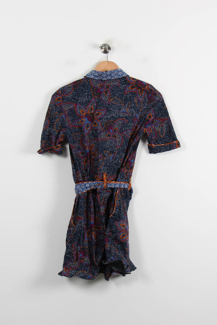 Robe Portefeuille Multicolore - Taille XS/34 de la marque Sézane | PARAD71618 - Vendu par Paradigme - Image 4