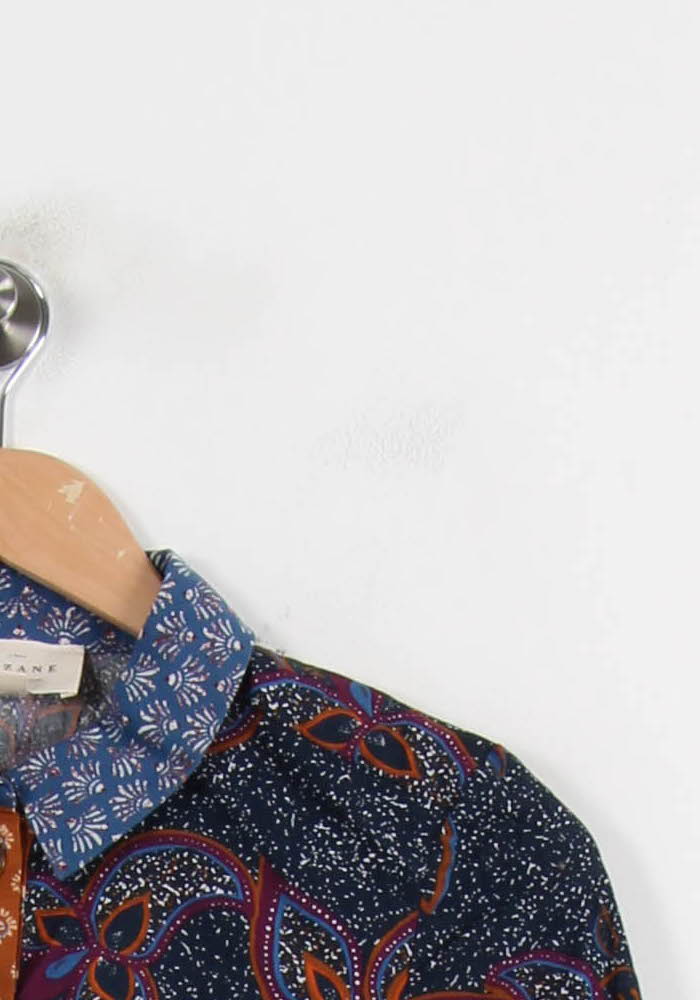Robe Portefeuille Multicolore - Taille XS/34 de la marque Sézane | PARAD71618 - Vendu par Paradigme - Image 3
