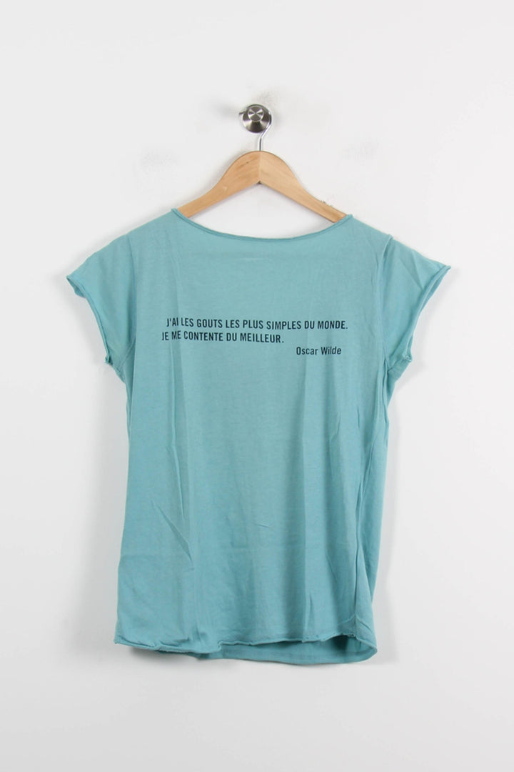 Tee-shirt Bleu - Taille S/36 de la marque Zadig&Voltaire | PARAD71620 - Vendu par Paradigme - Image 4