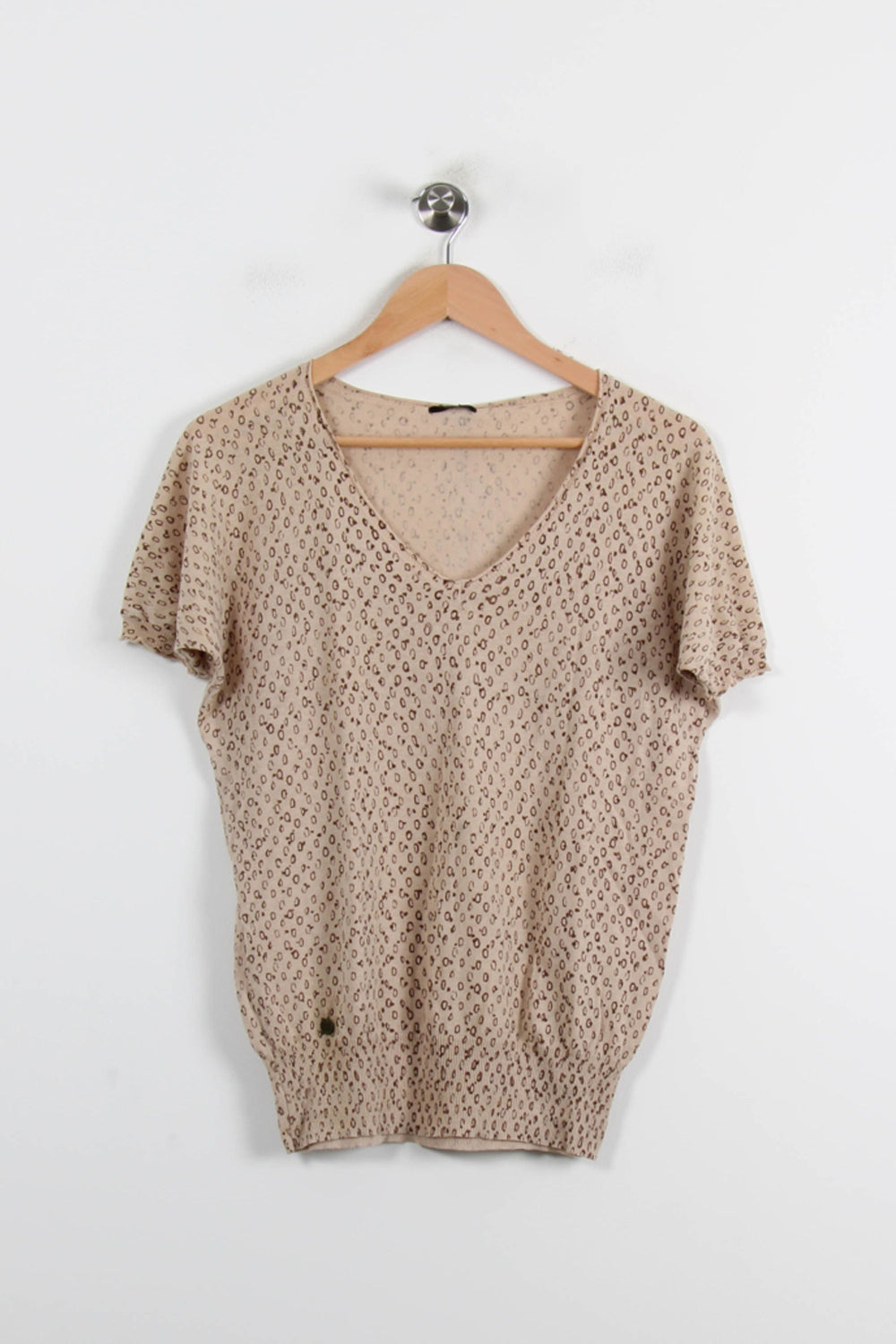 Pull Marron clair et Marron - Taille S/36 de la marque IKKS | PARAD71622 - Vendu par Paradigme - Image 2