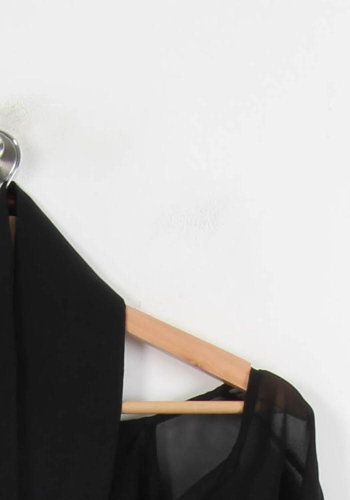 Blouse Noire et Rose - Taille S/36 de la marque Comptoir des Cotonniers | PARAD71623 - Vendu par Paradigme - Image 3