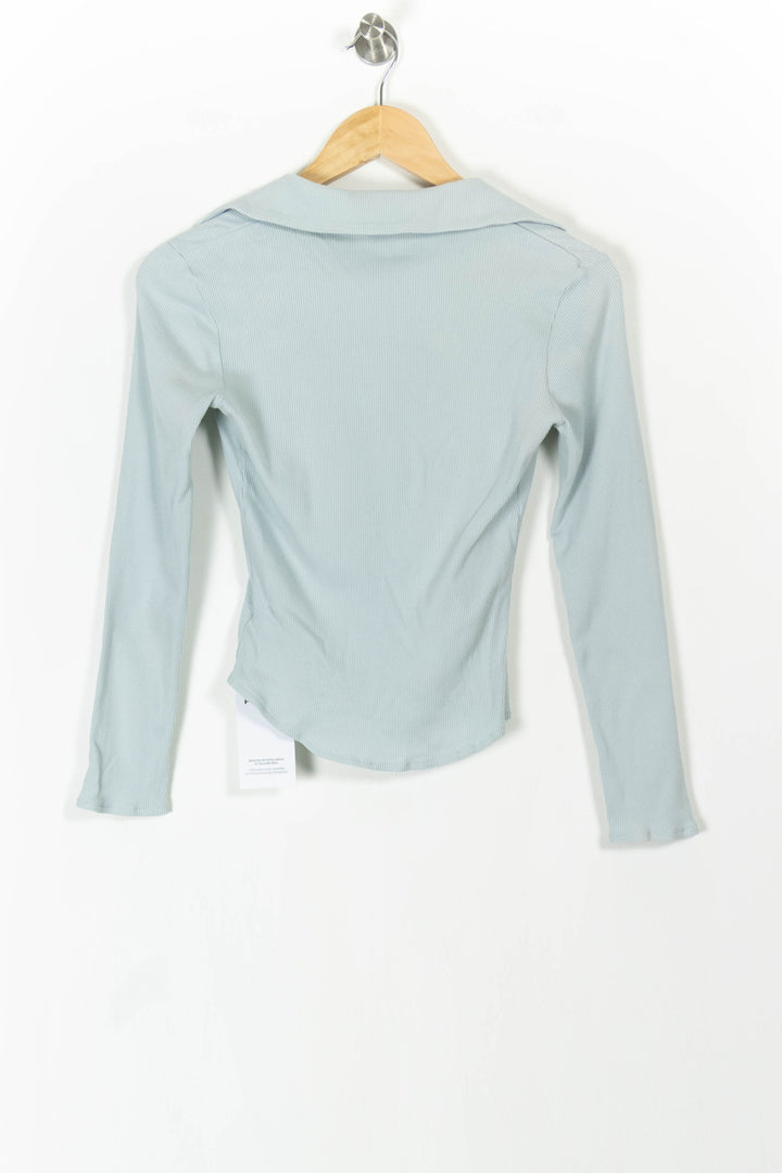 Pull Col V Bleu - Taille S/36 de la marque Joseph | PARAD71643 - Vendu par Paradigme - Image 4