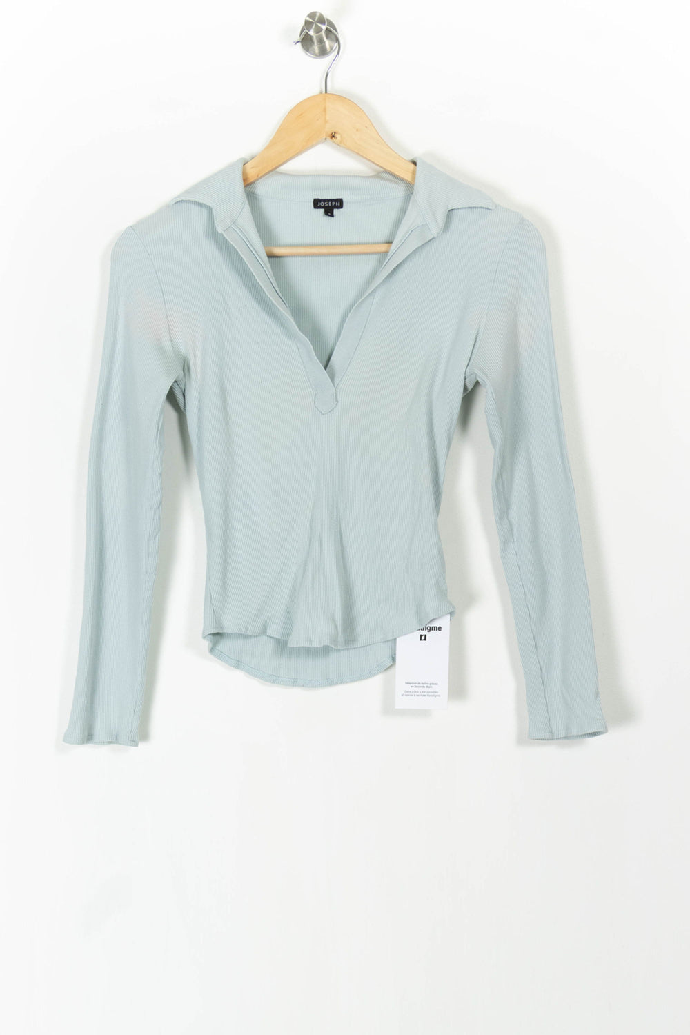 Pull Col V Bleu - Taille S/36 de la marque Joseph | PARAD71643 - Vendu par Paradigme - Image 2
