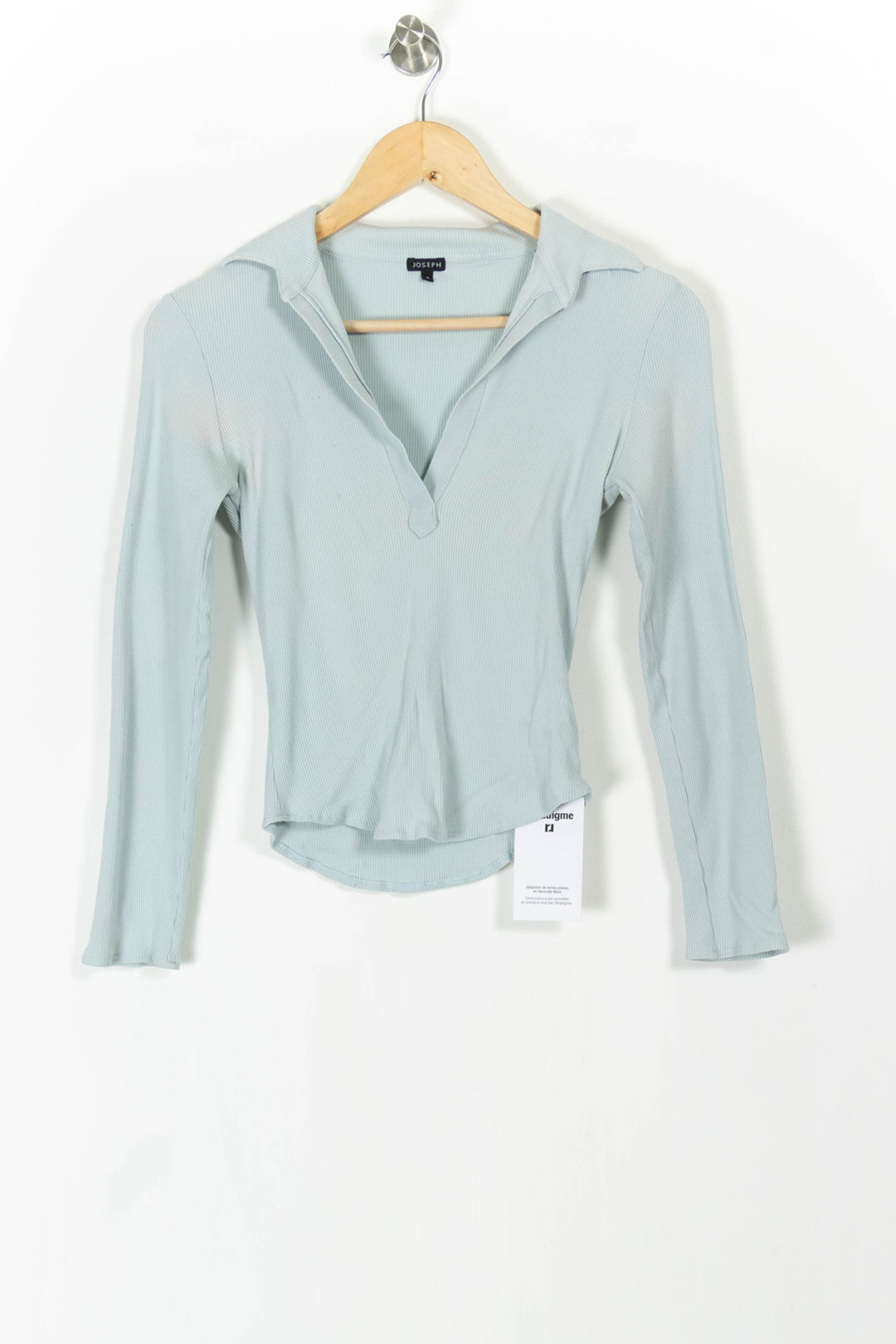 Pull Col V Bleu - Taille S/36 de la marque Joseph | PARAD71643 - Vendu par Paradigme - Image 2