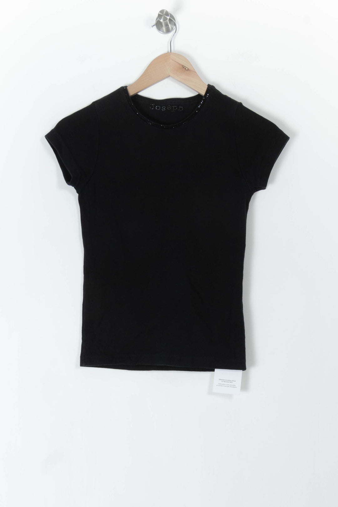 Tee-shirt Noir - Taille S/36 de la marque Joseph | PARAD71645 - Vendu par Paradigme - Image 2