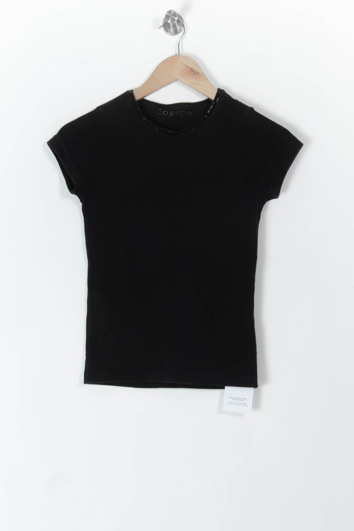 Tee-shirt Noir - Taille S/36 de la marque Joseph | PARAD71645 - Vendu par Paradigme - Image 2