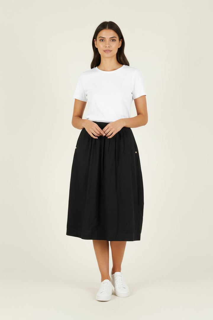 Jupe Midi Noire - Taille L/40 de la marque Saint James | PARAD71646 - Vendu par Paradigme - Image 1