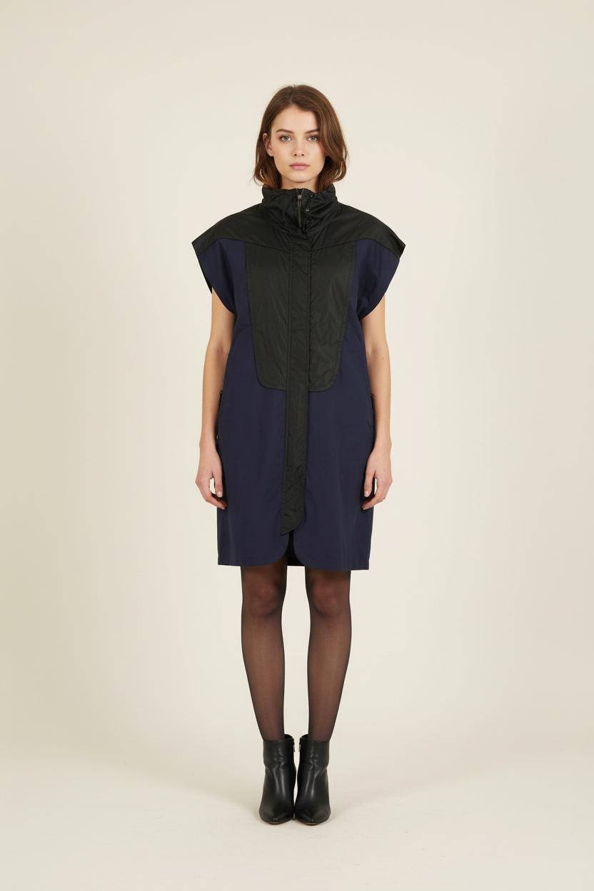 Robe Courte Noire et Bleue - Taille S/36 de la marque The Kooples - Sport | PARAD71649 - Vendu par Paradigme - Image 1