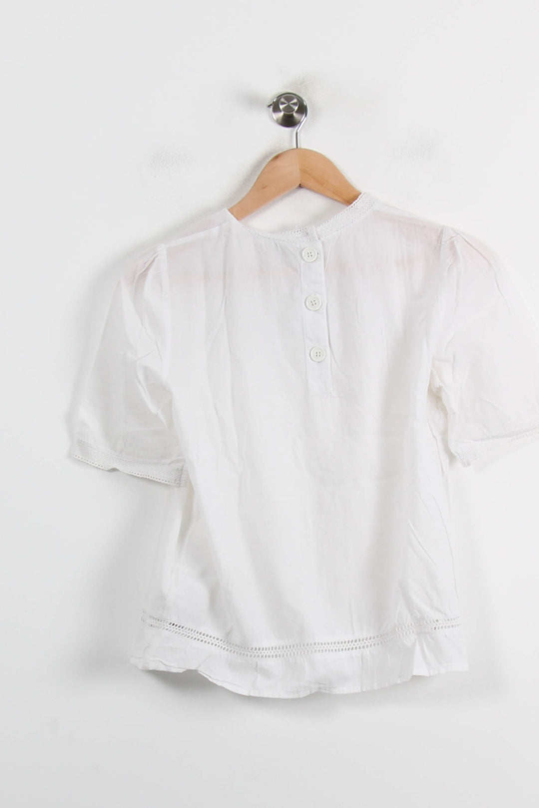 Blouse Blanche - Taille S/36 de la marque Bimba y Lola | PARAD71665 - Vendu par Paradigme - Image 4