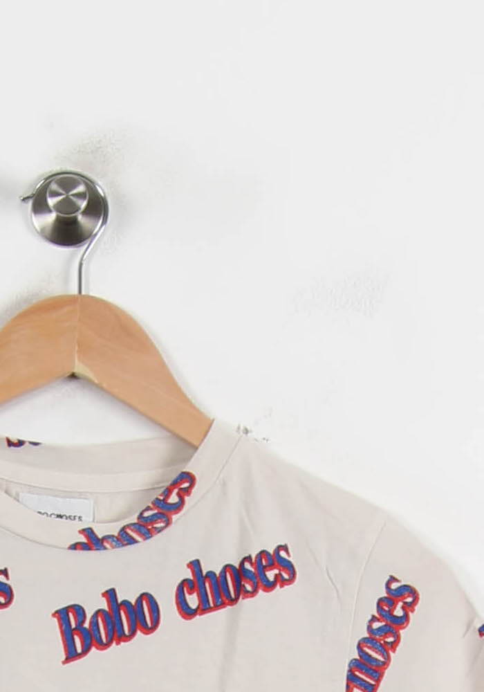 Tee-shirt Beige - Taille XS/34 de la marque Bobo Choses | PARAD71666 - Vendu par Paradigme - Image 3