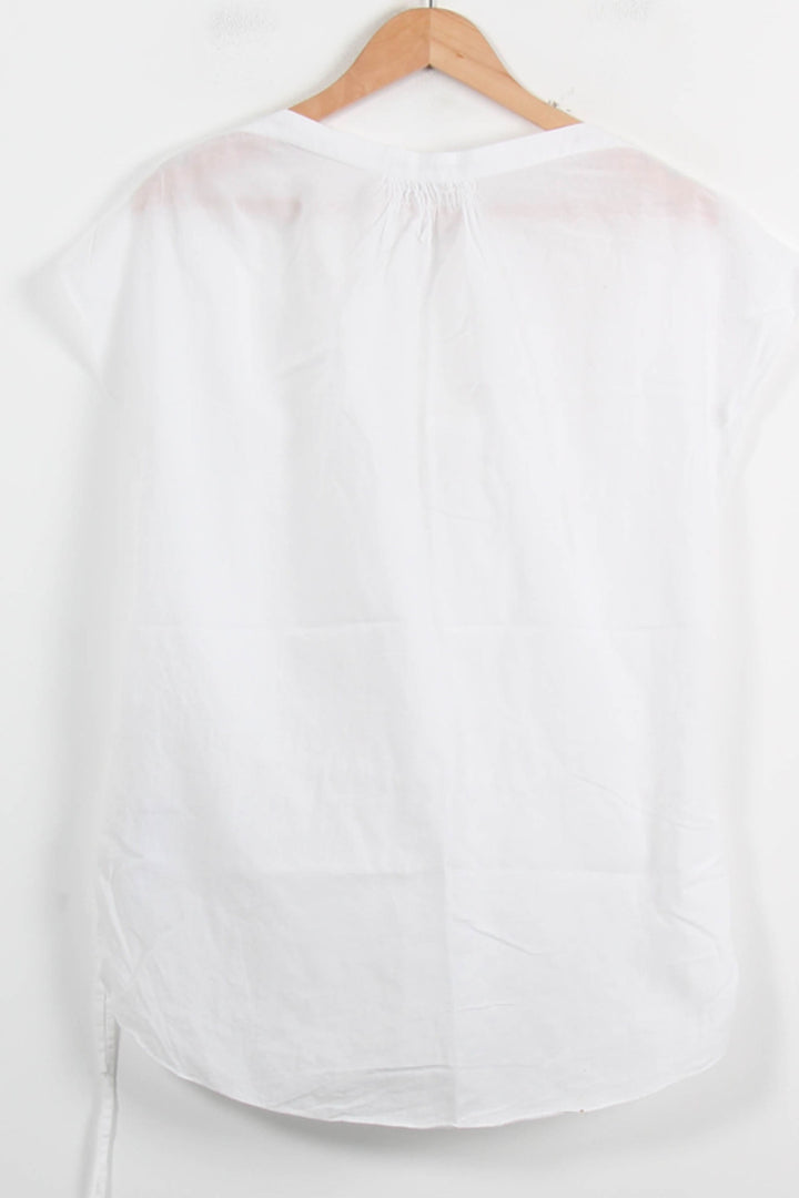 Blouse Blanche - Taille S/36 de la marque Vanessa Bruno | PARAD71682 - Vendu par Paradigme - Image 4