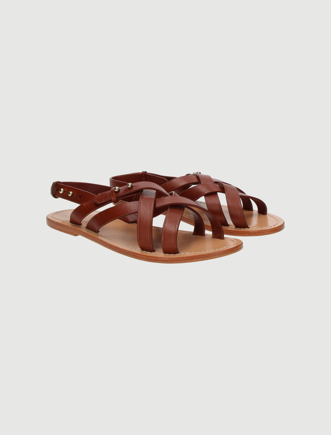 Sandales Marron - Taille S/36 de la marque Petite Mendigote | PARAD71683 - Vendu par Paradigme - Image 1