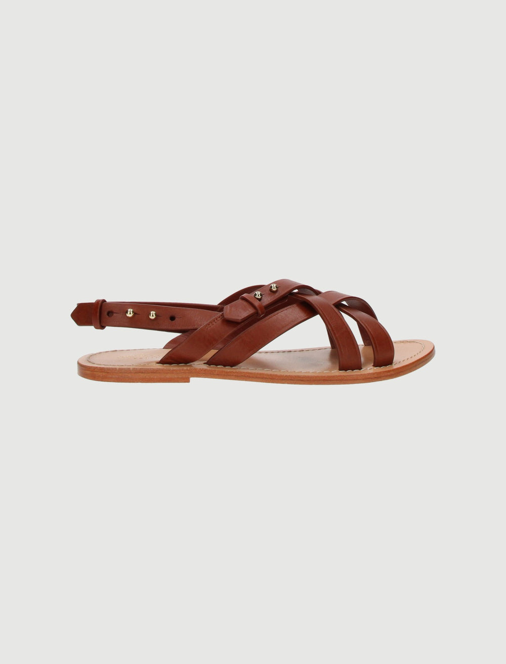 Sandales Marron - Taille S/36 de la marque Petite Mendigote | PARAD71683 - Vendu par Paradigme - Image 2