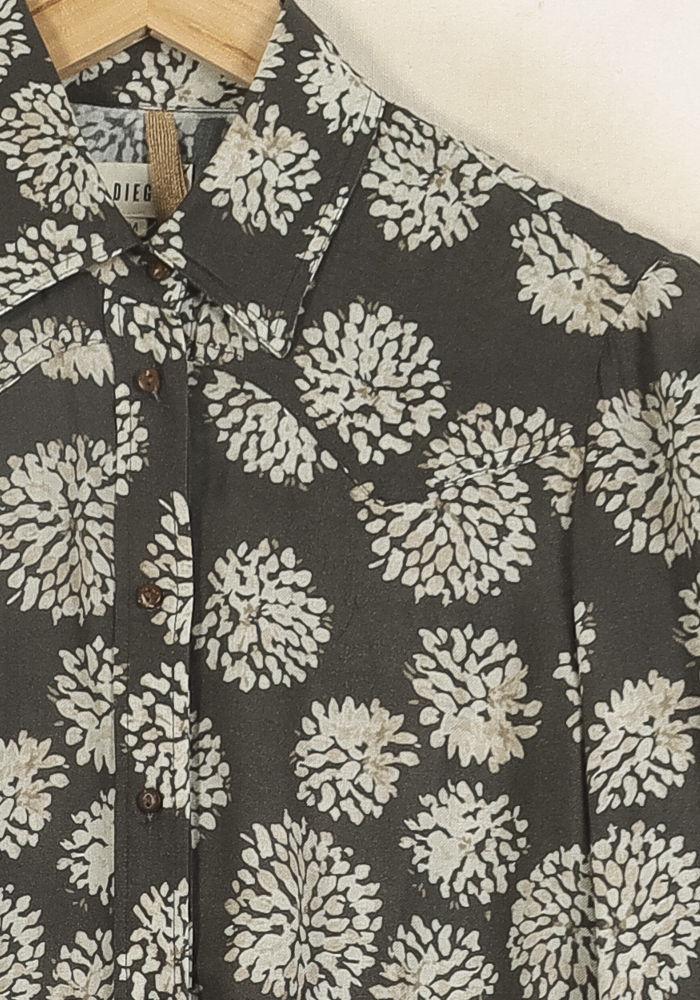 Chemise Noire et Blanche - Taille M/38 de la marque Diega | PARAD71686 - Vendu par Paradigme - Image 3