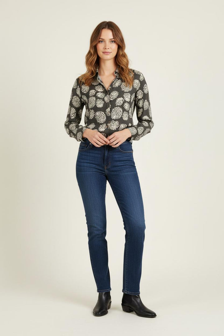Chemise Noire et Blanche - Taille M/38 de la marque Diega | PARAD71686 - Vendu par Paradigme - Image 1