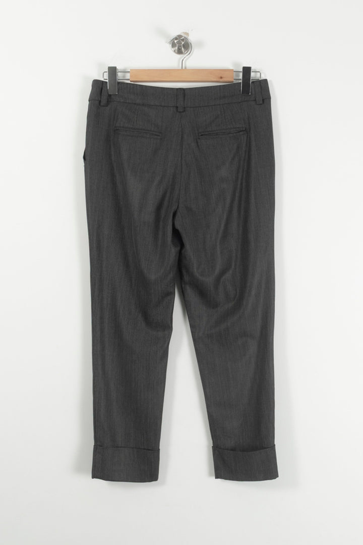 Pantalon De Costume Gris - Taille M/38 de la marque Paul & Joe Sister | PARAD71690 - Vendu par Paradigme - Image 4