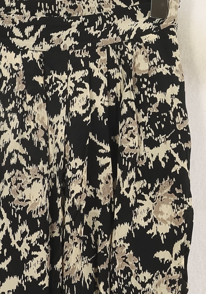 Jupe Plissée Noire et Beige - Taille S/36 de la marque Vanessa Bruno | PARAD71709 - Vendu par Paradigme - Image 3