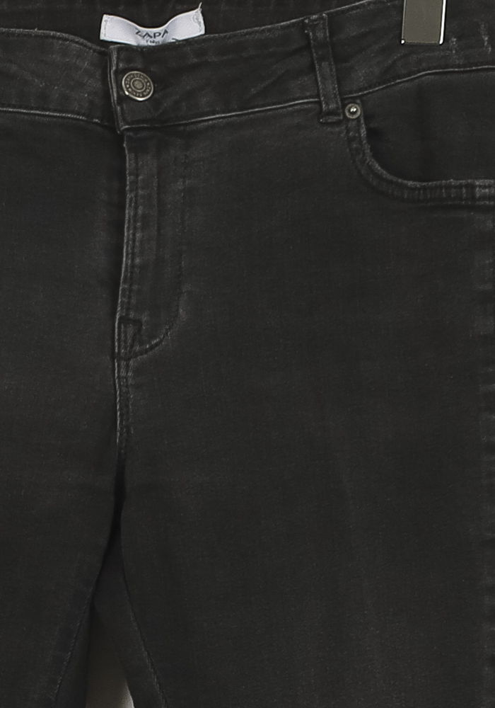 Jean Skinny Noir - Taille L/40 de la marque ZAPA | PARAD71711 - Vendu par Paradigme - Image 3