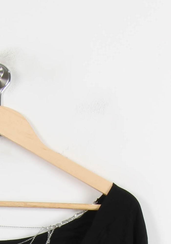 Blouse Noire - Taille M/38 de la marque ba&sh | PARAD71819 - Vendu par Paradigme - Image 3