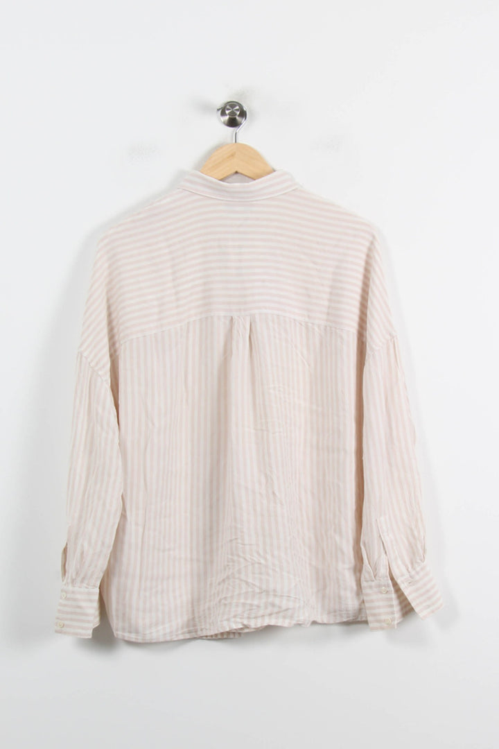 Chemise Rayée Rose et Blanche - Taille L/40 de la marque IRO | PARAD71824 - Vendu par Paradigme - Image 4