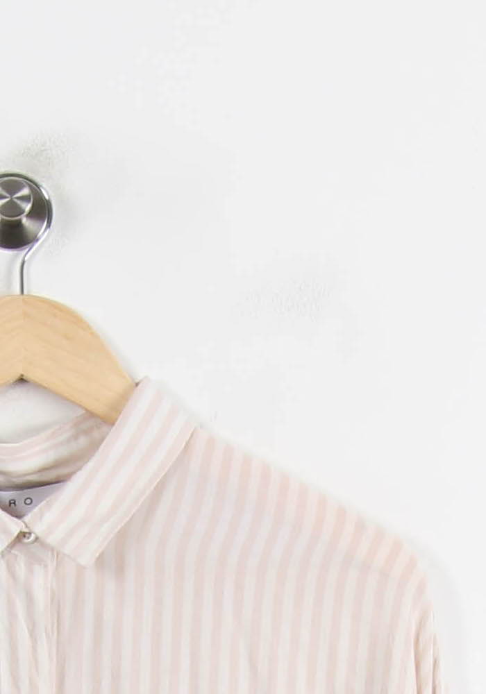 Chemise Rayée Rose et Blanche - Taille L/40 de la marque IRO | PARAD71824 - Vendu par Paradigme - Image 3