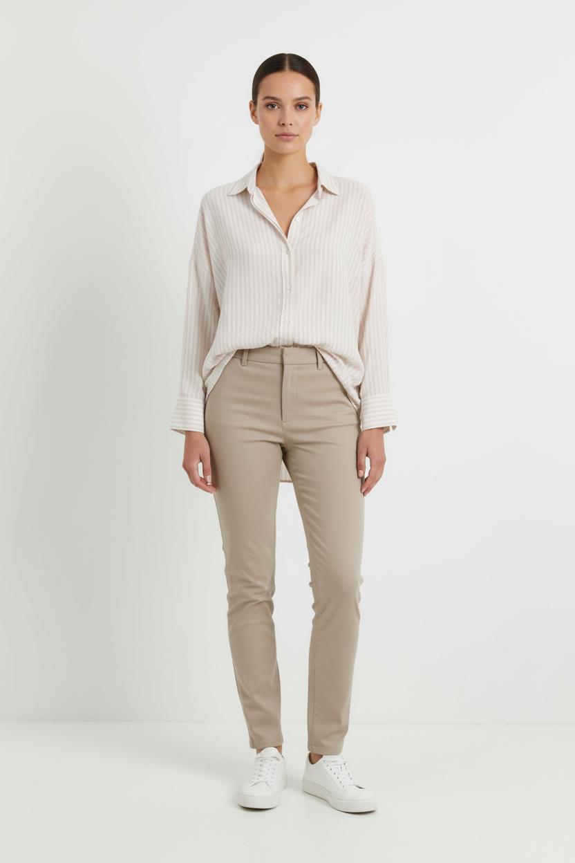 Chemise Rayée Rose et Blanche - Taille L/40 de la marque IRO | PARAD71824 - Vendu par Paradigme - Image 1