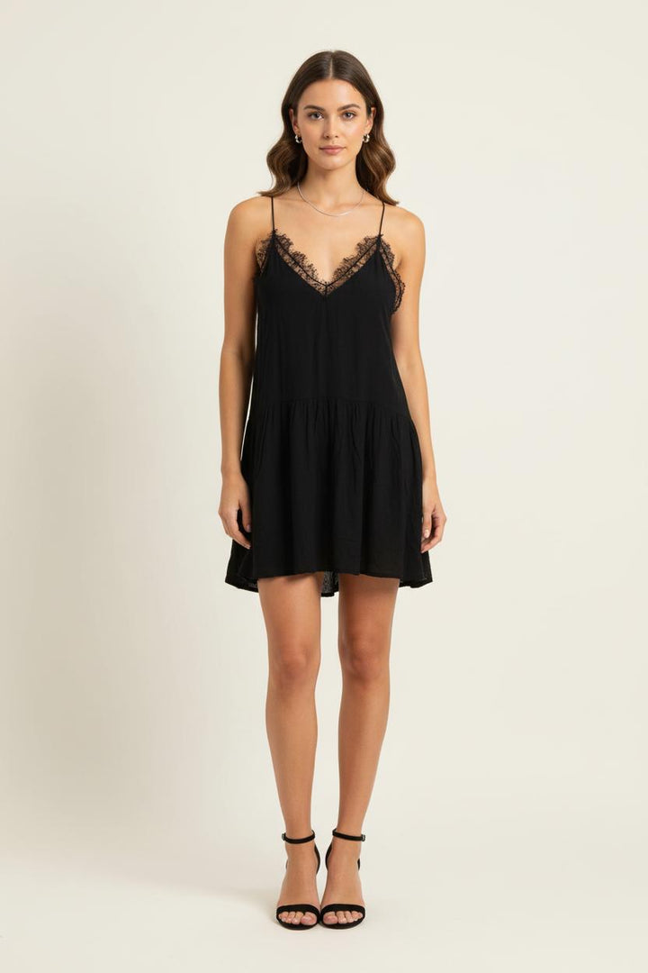 Robe Nuisette Noire - Taille L/40 de la marque IRO | PARAD71825 - Vendu par Paradigme - Image 1