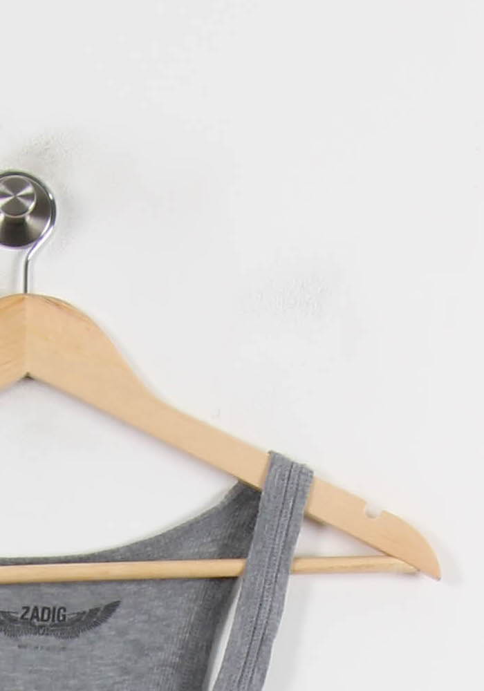 Débardeur Gris - Taille M/38 de la marque Zadig&Voltaire | PARAD71826 - Vendu par Paradigme - Image 3