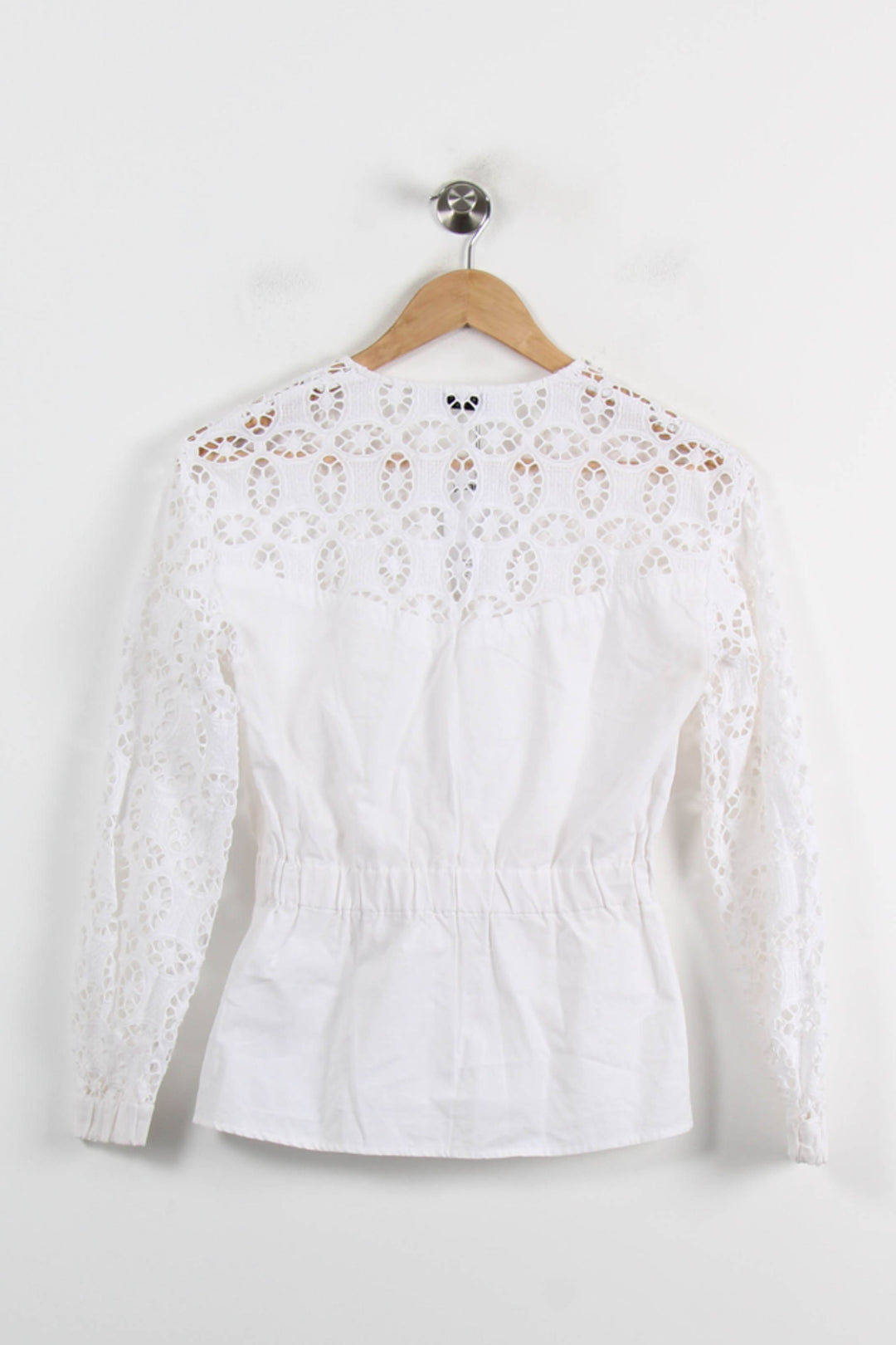 Blouse Blanche - Taille S/36 de la marque Sandro | PARAD71836 - Vendu par Paradigme - Image 4