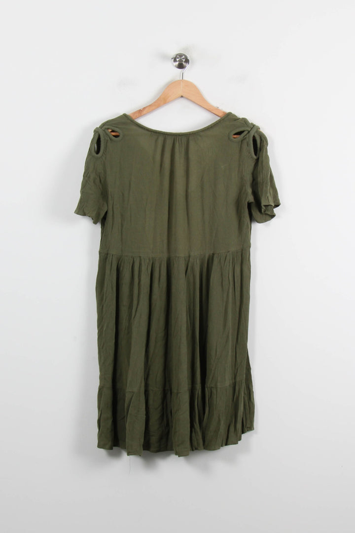 Robe Courte Verte - Taille S/36 de la marque ba&sh | PARAD71840 - Vendu par Paradigme - Image 4