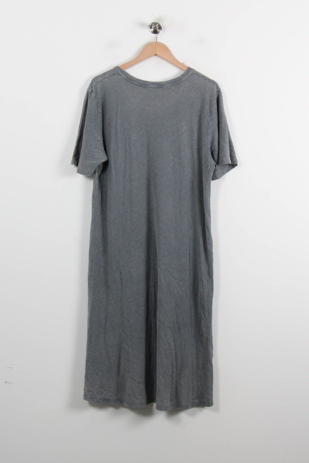 Robe T-shirt Grise - Taille L/40 de la marque American Vintage | PARAD71841 - Vendu par Paradigme - Image 4