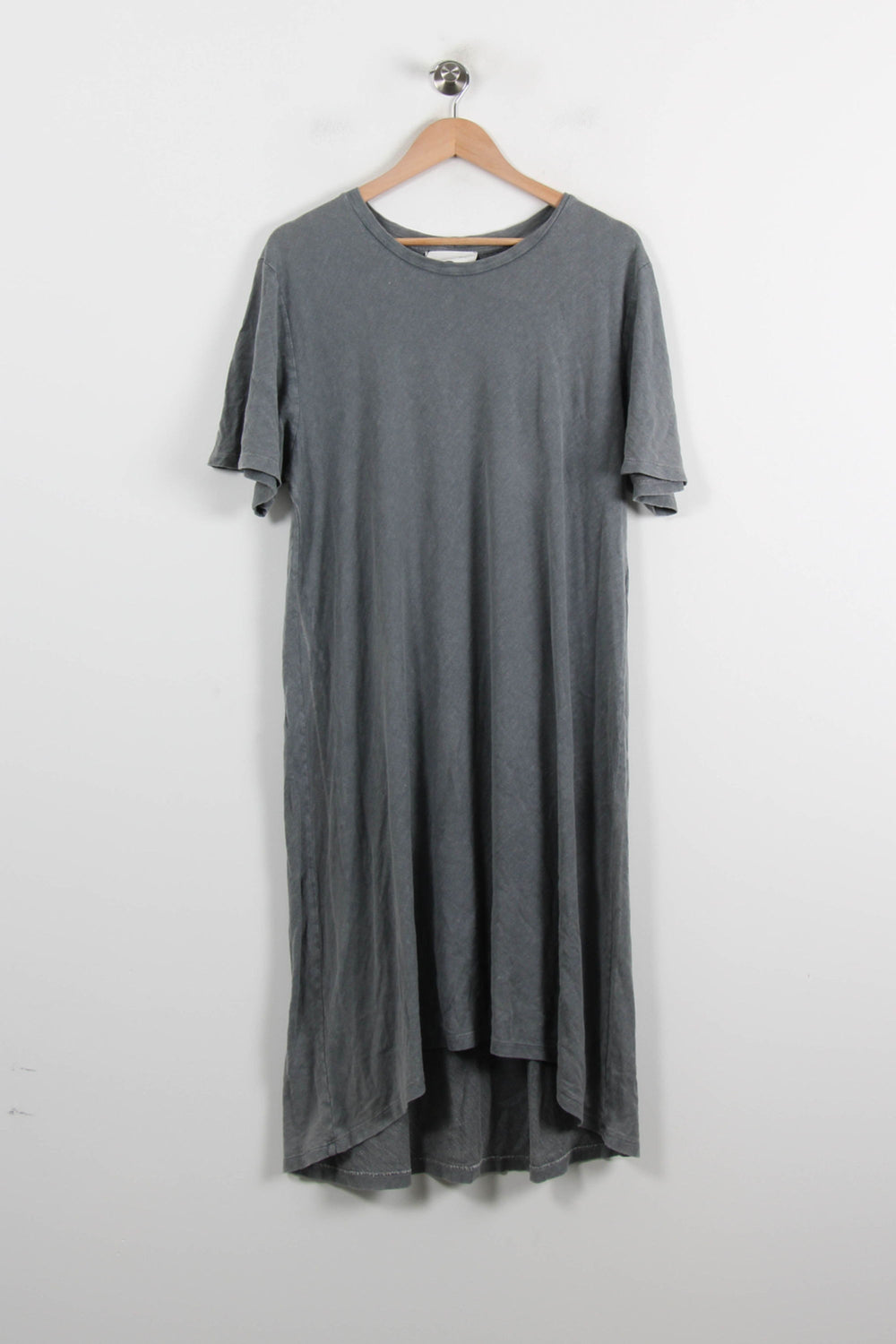 Robe T-shirt Grise - Taille L/40 de la marque American Vintage | PARAD71841 - Vendu par Paradigme - Image 2