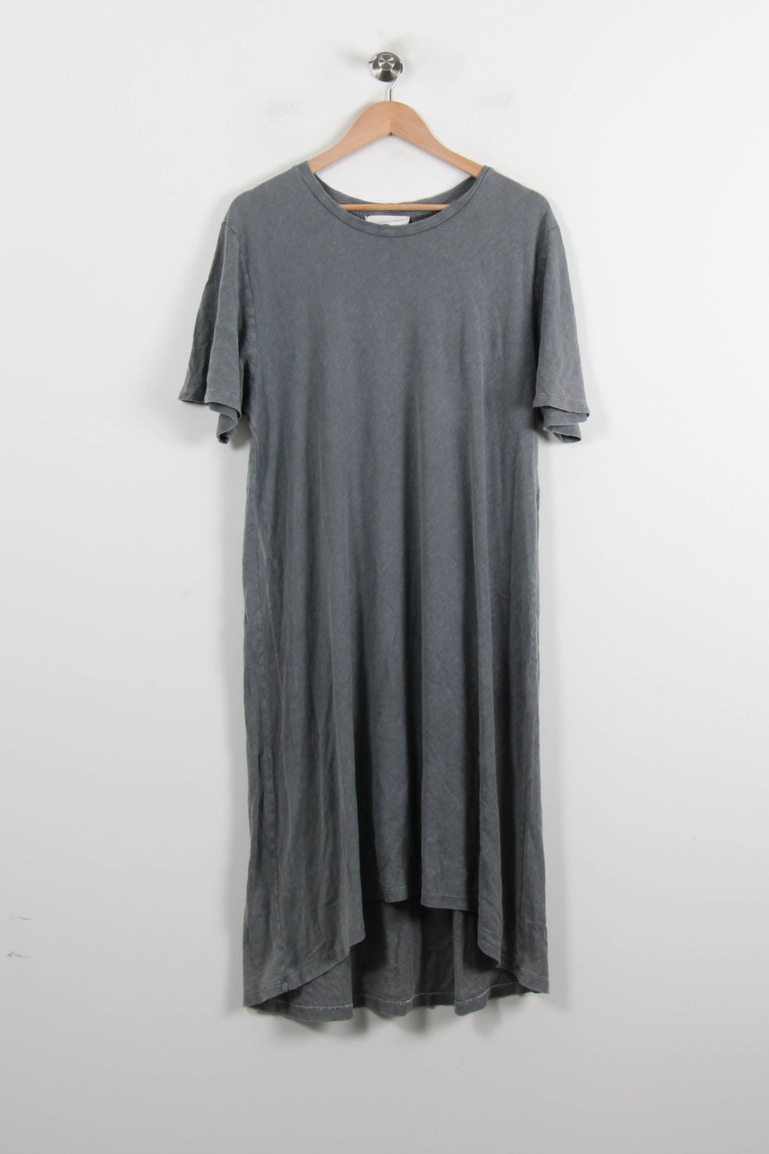 Robe T-shirt Grise - Taille L/40 de la marque American Vintage | PARAD71841 - Vendu par Paradigme - Image 2