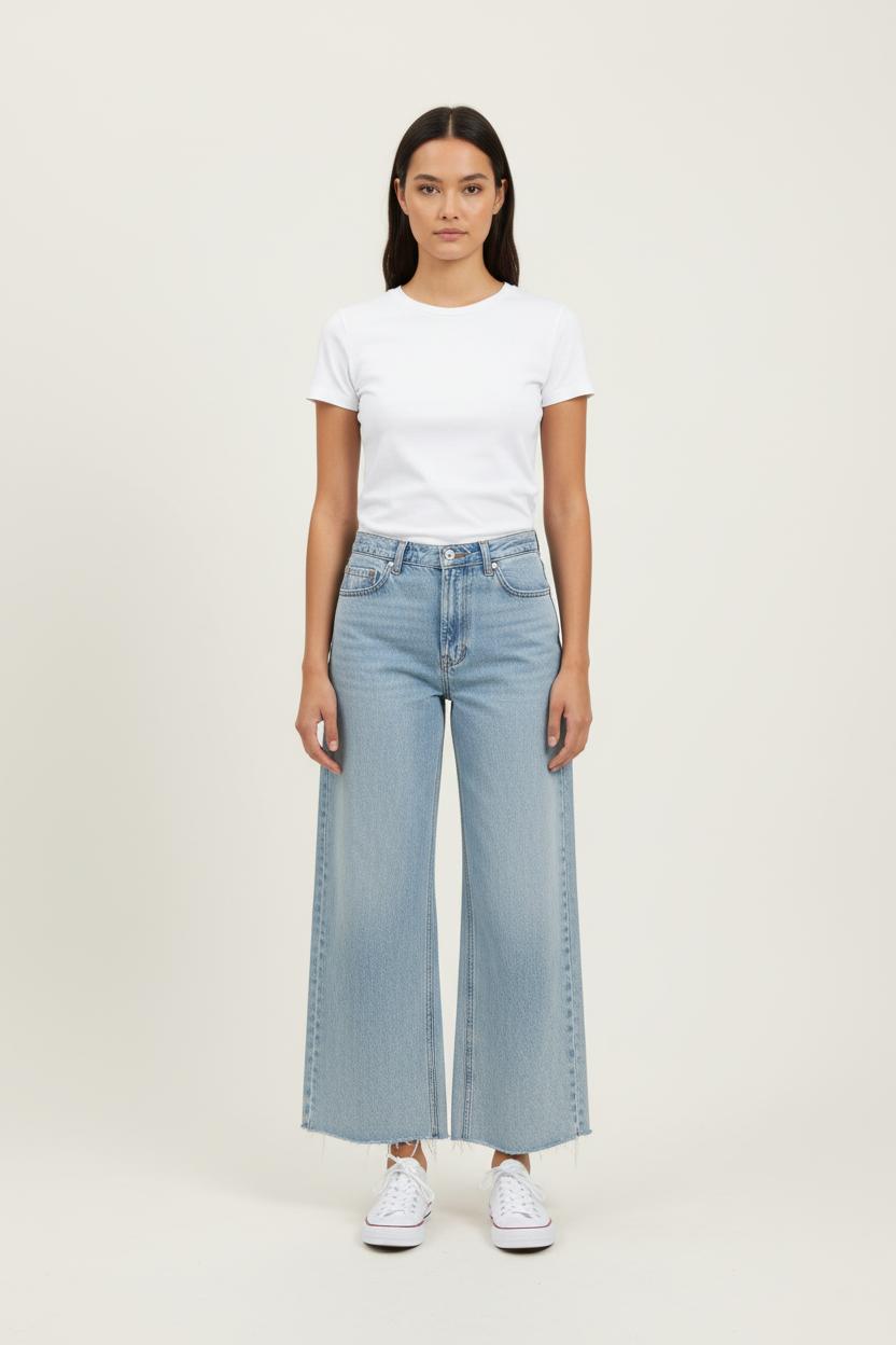 Jean Droit Bleu - Taille L/40 de la marque ba&sh | PARAD71842 - Vendu par Paradigme - Image 1