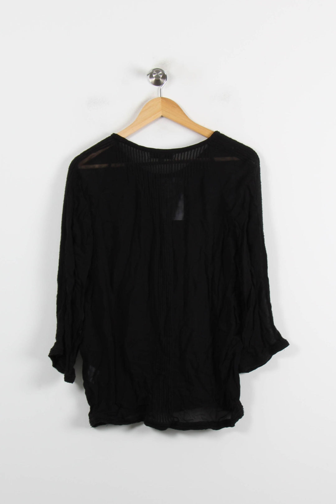 Blouse Noire - Taille M/38 de la marque IRO | PARAD71843 - Vendu par Paradigme - Image 4