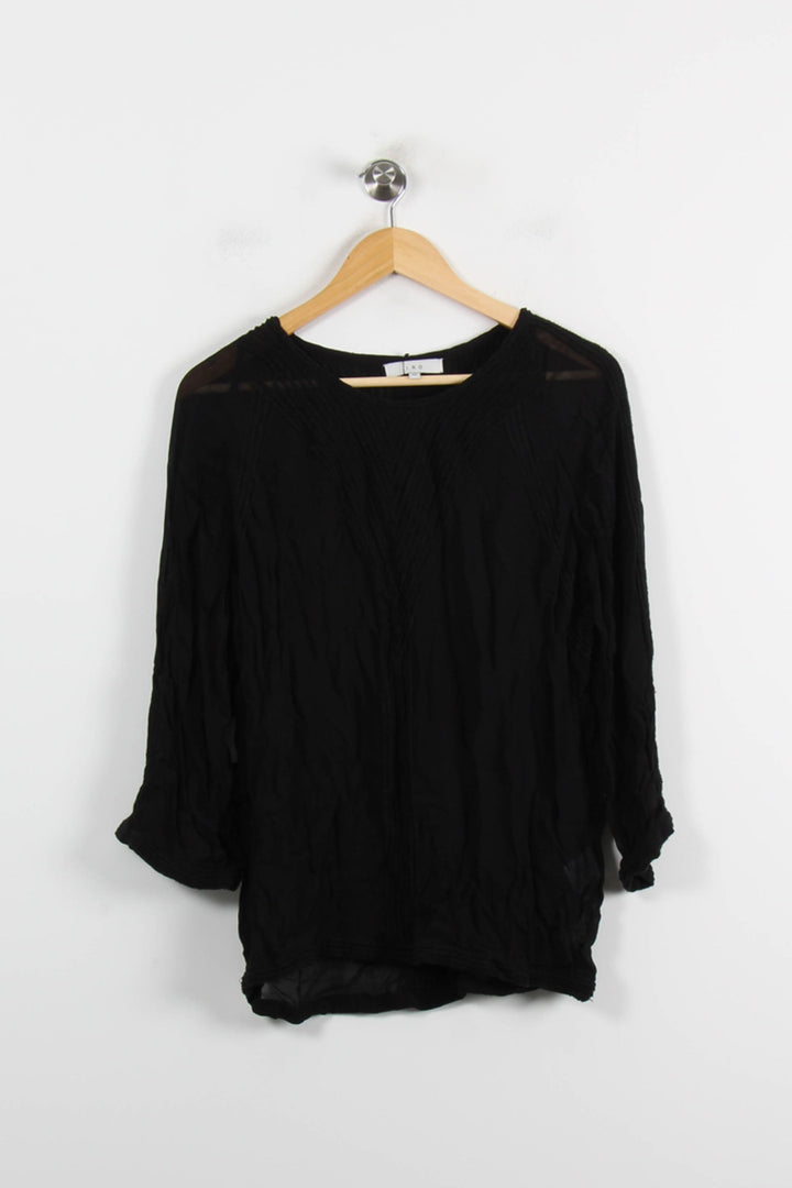 Blouse Noire - Taille M/38 de la marque IRO | PARAD71843 - Vendu par Paradigme - Image 2