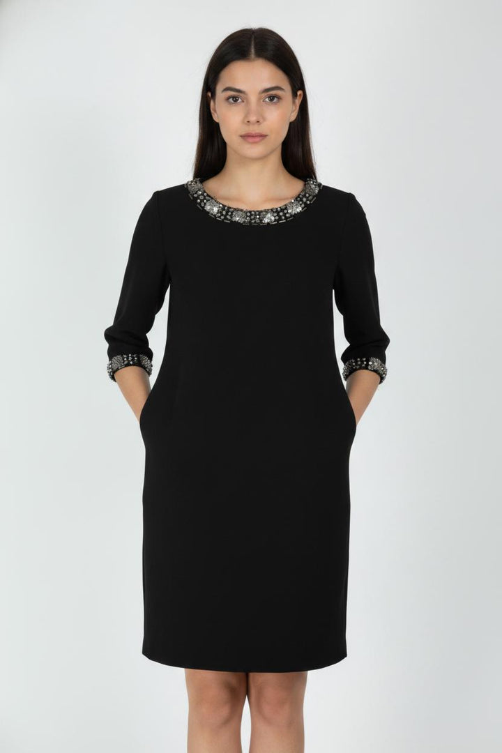 Robe Noire - Taille M/38 de la marque ba&sh | PARAD71844 - Vendu par Paradigme - Image 1