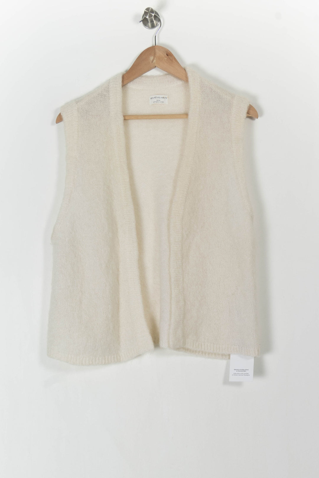 Gilet Blanc - Taille L/40 de la marque Des petits hauts | PARAD71854 - Vendu par Paradigme - Image 2