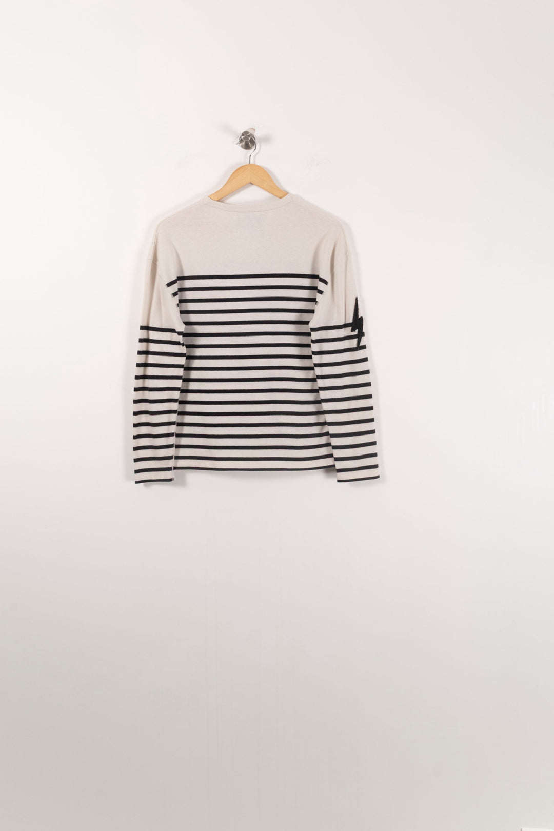 Marinière Blanc et Noir - Taille T.U. de la marque IKKS | PARAD71855 - Vendu par Paradigme - Image 4