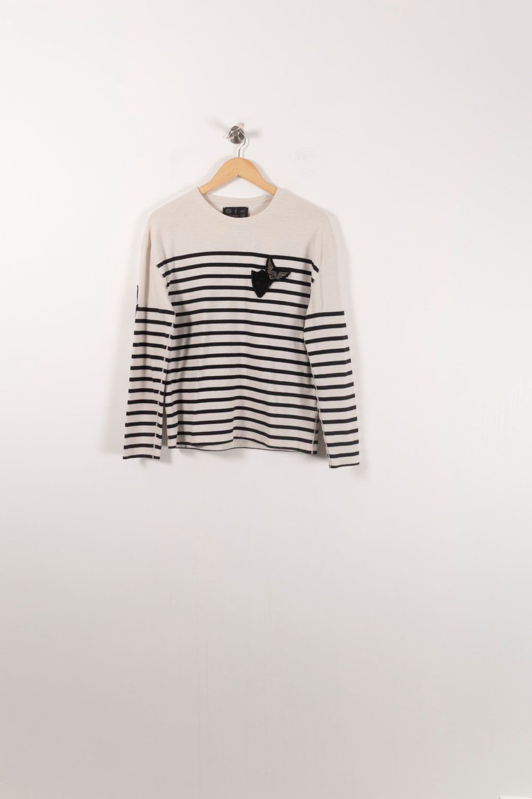 Marinière Blanc et Noir - Taille T.U. de la marque IKKS | PARAD71855 - Vendu par Paradigme - Image 2