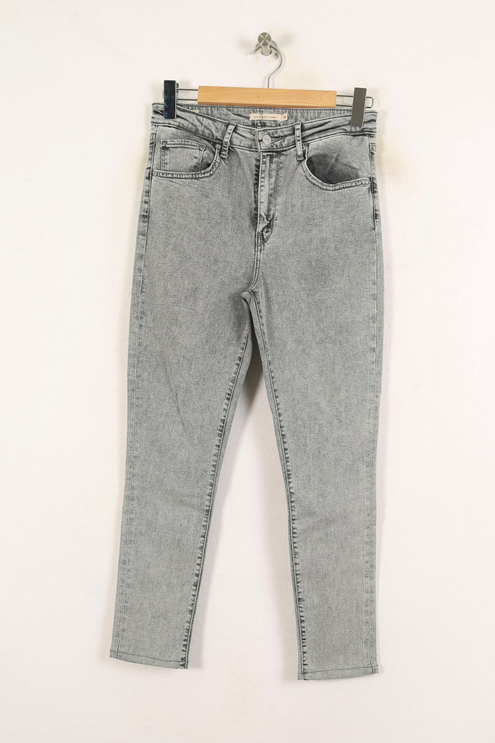 Jean Skinny Gris - Taille L/40 de la marque Levi's | PARAD71857 - Vendu par Paradigme - Image 2