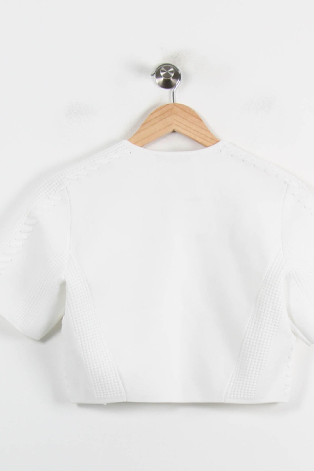Gilet Blanc - Taille M/38 de la marque Maje | PARAD71860 - Vendu par Paradigme - Image 4